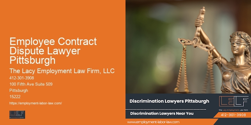 Employee Contract Dispute Lawyer Pittsburgh