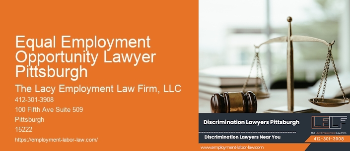Equal Employment Opportunity Lawyer Pittsburgh