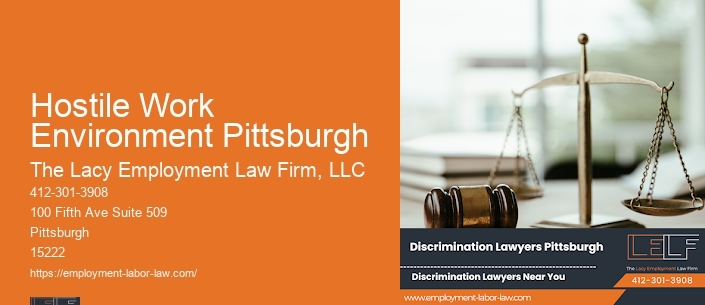 Hostile Work Environment Pittsburgh