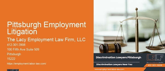 Pittsburgh Employment Litigation