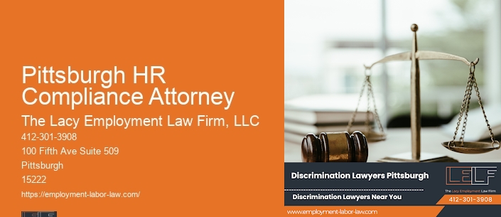 Pittsburgh HR Compliance Attorney
