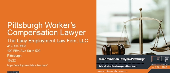Pittsburgh Worker’s Compensation Lawyer