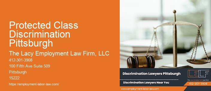 Protected Class Discrimination Pittsburgh