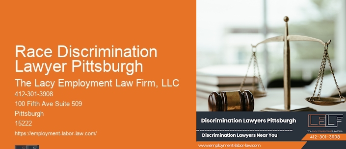Race Discrimination Lawyer Pittsburgh