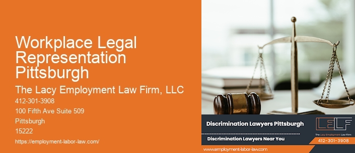 Workplace Legal Representation Pittsburgh