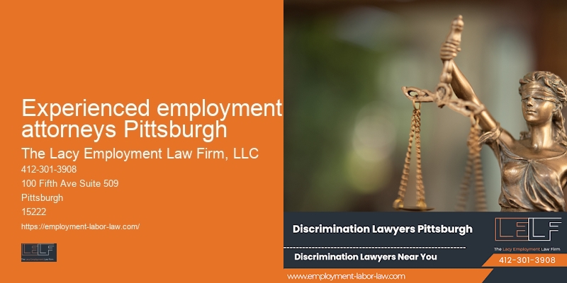 Experienced employment attorneys Pittsburgh