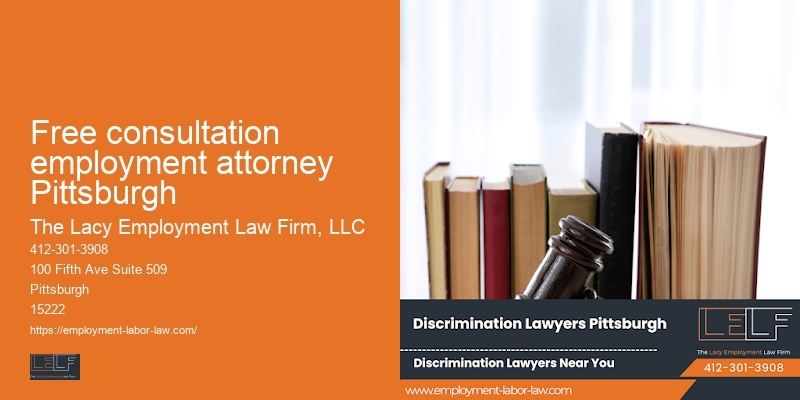 Free consultation employment attorney Pittsburgh