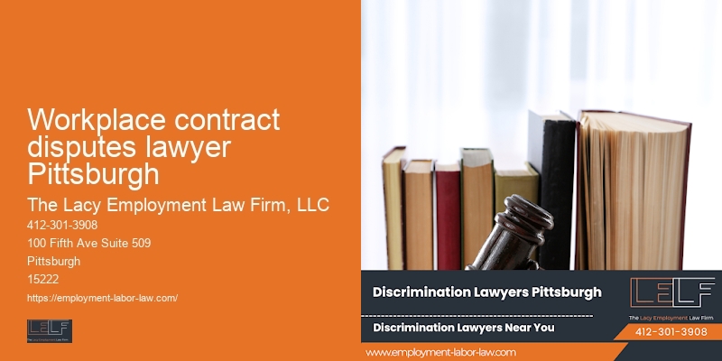 Workplace contract disputes lawyer Pittsburgh