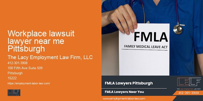 Workplace lawsuit lawyer near me Pittsburgh