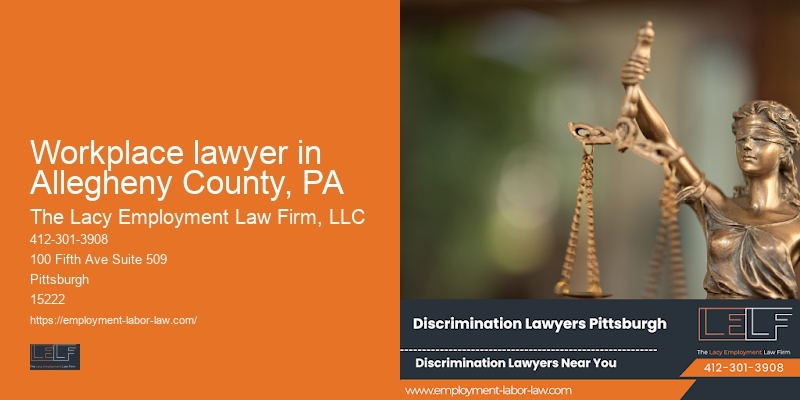 Workplace lawyer in Allegheny County, PA