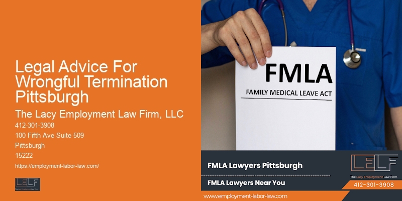 Legal Advice For Wrongful Termination Pittsburgh