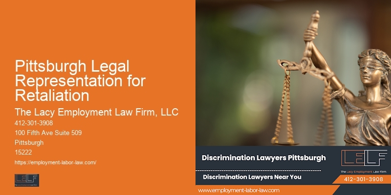 Pittsburgh Legal Representation for Retaliation