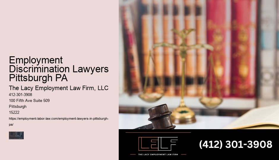 Pittsburgh Employment Law Services