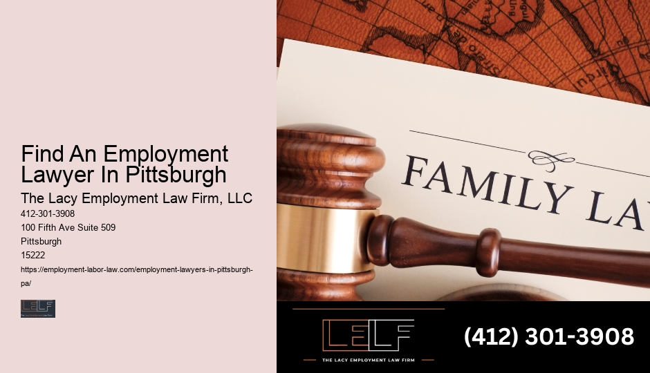 Employment Legal Resources Pittsburgh