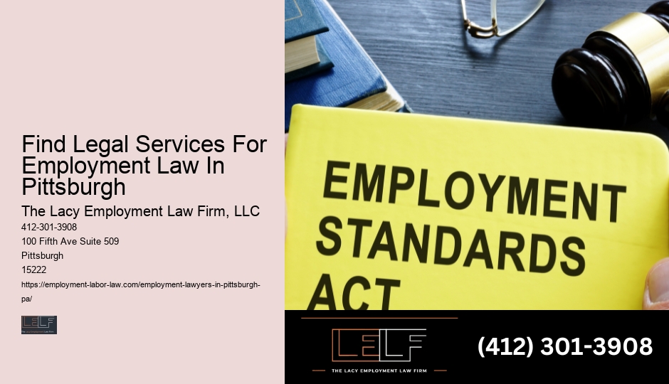 Wrongful Termination Attorney Pittsburgh
