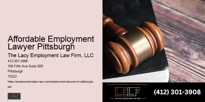 Affordable Employment Lawyer Pittsburgh