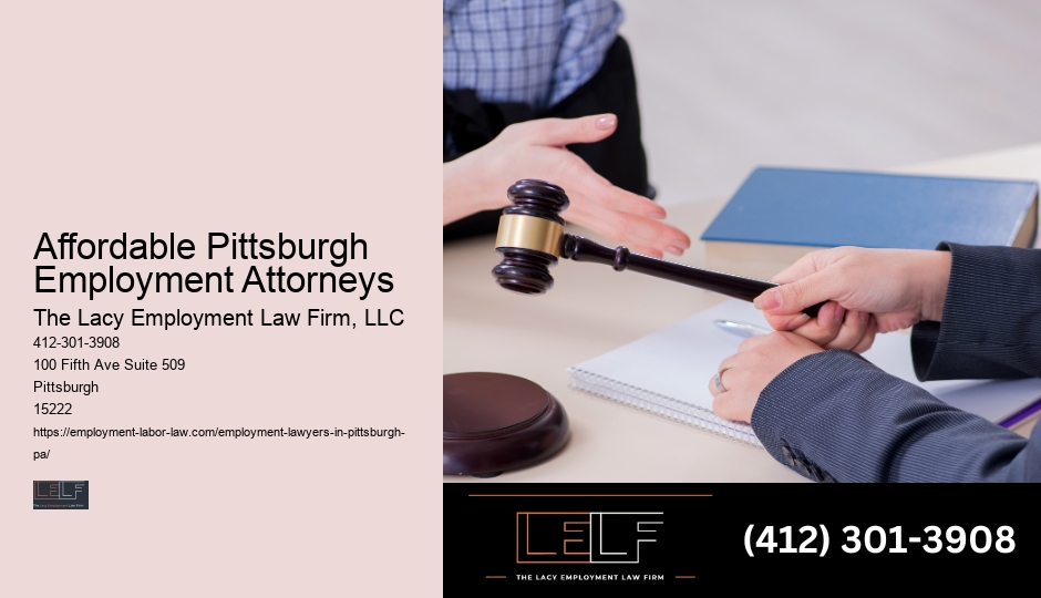 Pittsburgh workplace legal advisor