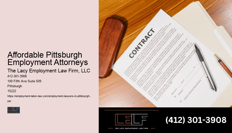 Pittsburgh Workplace Dismissal Lawyer