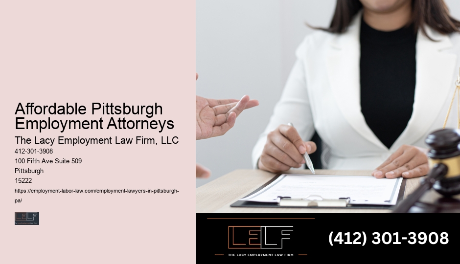 Pittsburgh Employment Law Advice