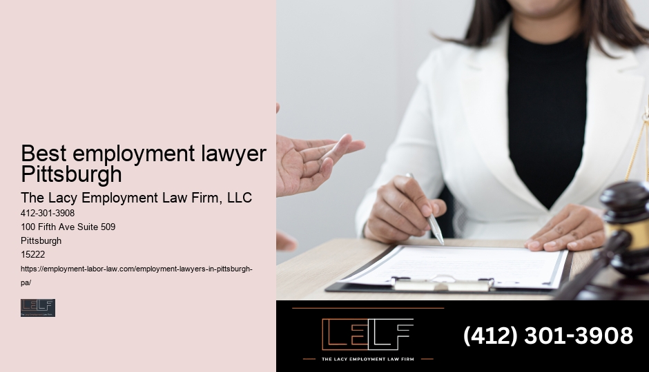 Employment Dismissal Legal Counsel Pittsburgh