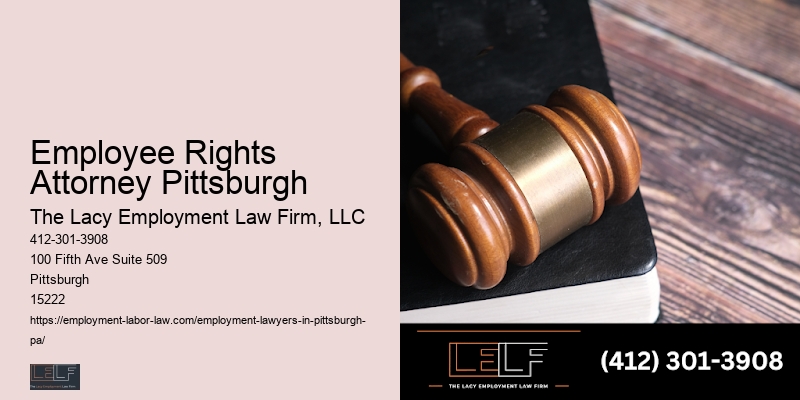 Employee Rights Attorney Pittsburgh