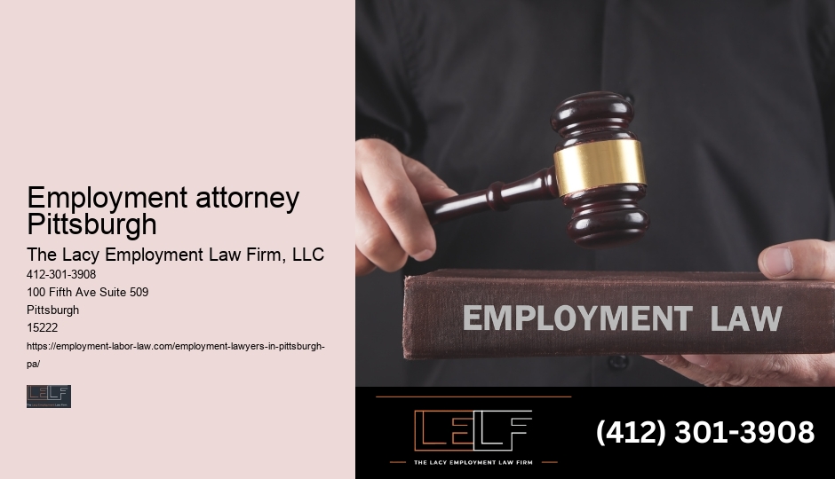 Pittsburgh Job Termination Law Firm