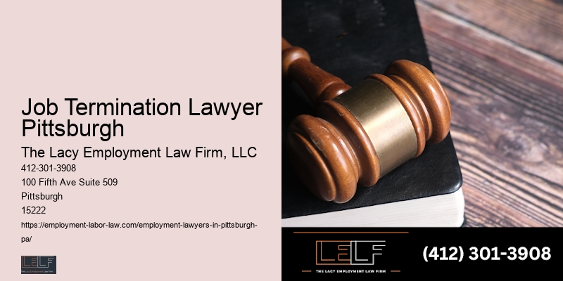 Job Termination Lawyer Pittsburgh