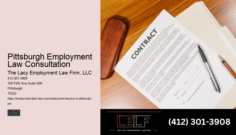 Pittsburgh Employment Law Counsel
