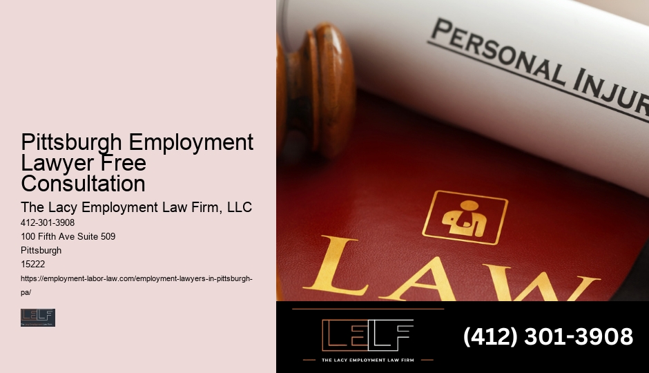 Employment Law Firm in Pittsburgh