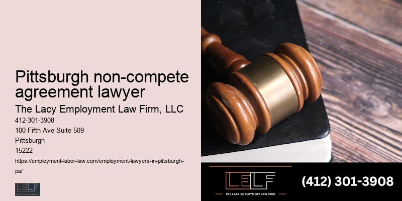 Pittsburgh non-compete agreement lawyer