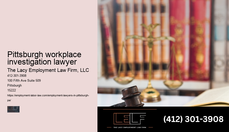 Pittsburgh Workplace Attorney Services