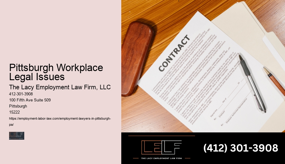 Employment Law Representation in Pittsburgh